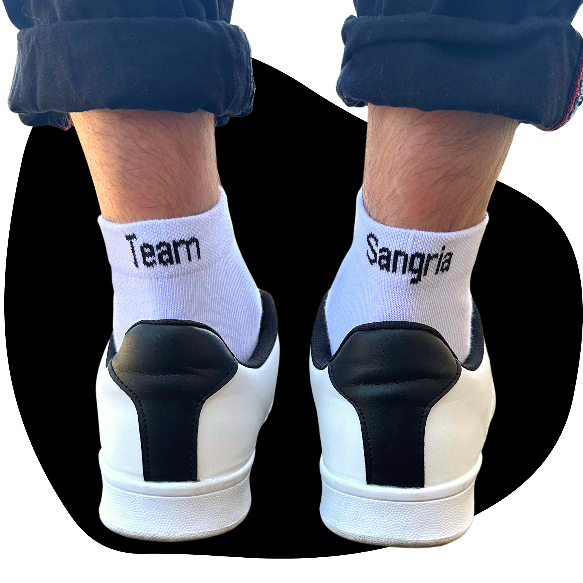 Chaussettes dépareillées Team Sangria