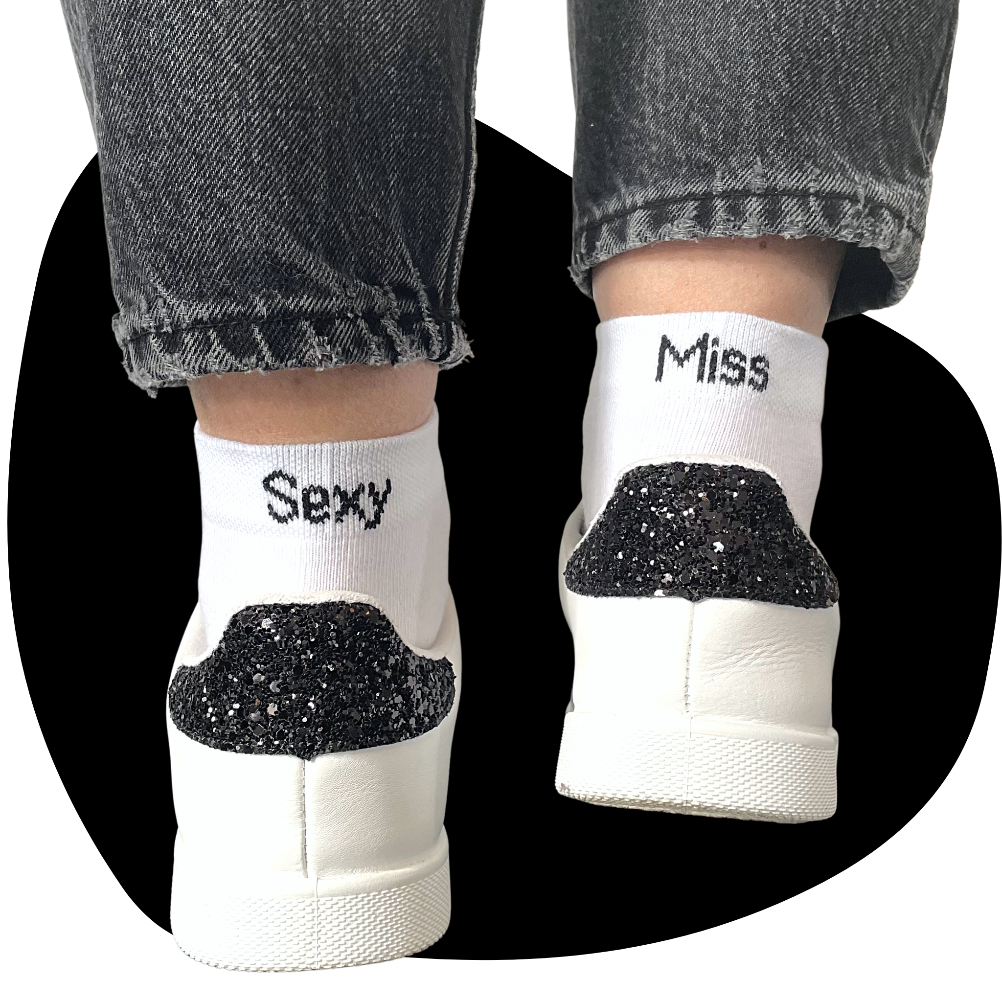 Chaussettes dépareillées Sexy Miss